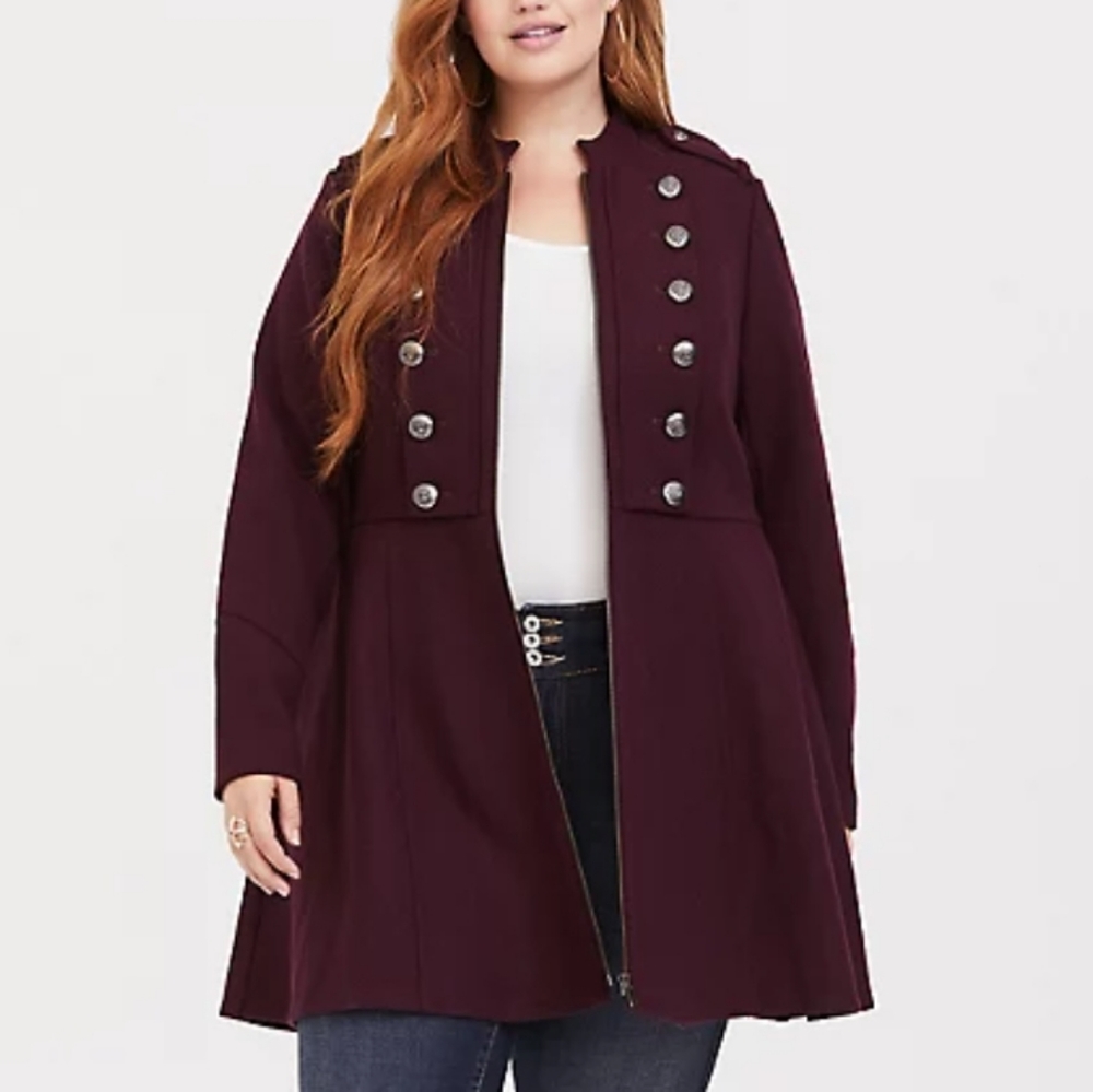 Torrid military jacket